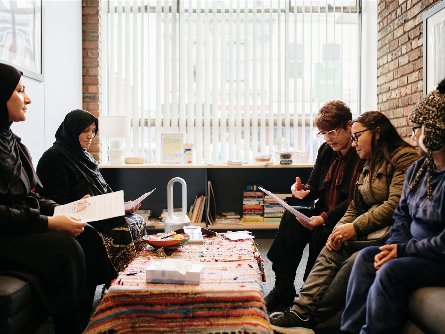 Team working together